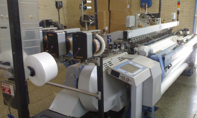 فروش یک عدد دستگاه بافندگی سولزرG 6300 سال 2002 دابی 2670 عرض 220