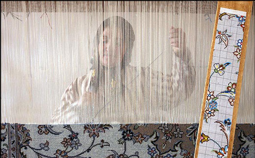 چهره های جاودان فرش ایران