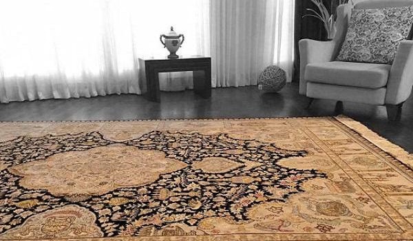 فرش ماشيني پهن شده