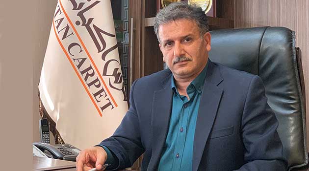 محمود مصلح مدير عامل «فرش اكباتان