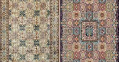 سبک مدرن، vintage یا retro؟ فرش با طرح رترو