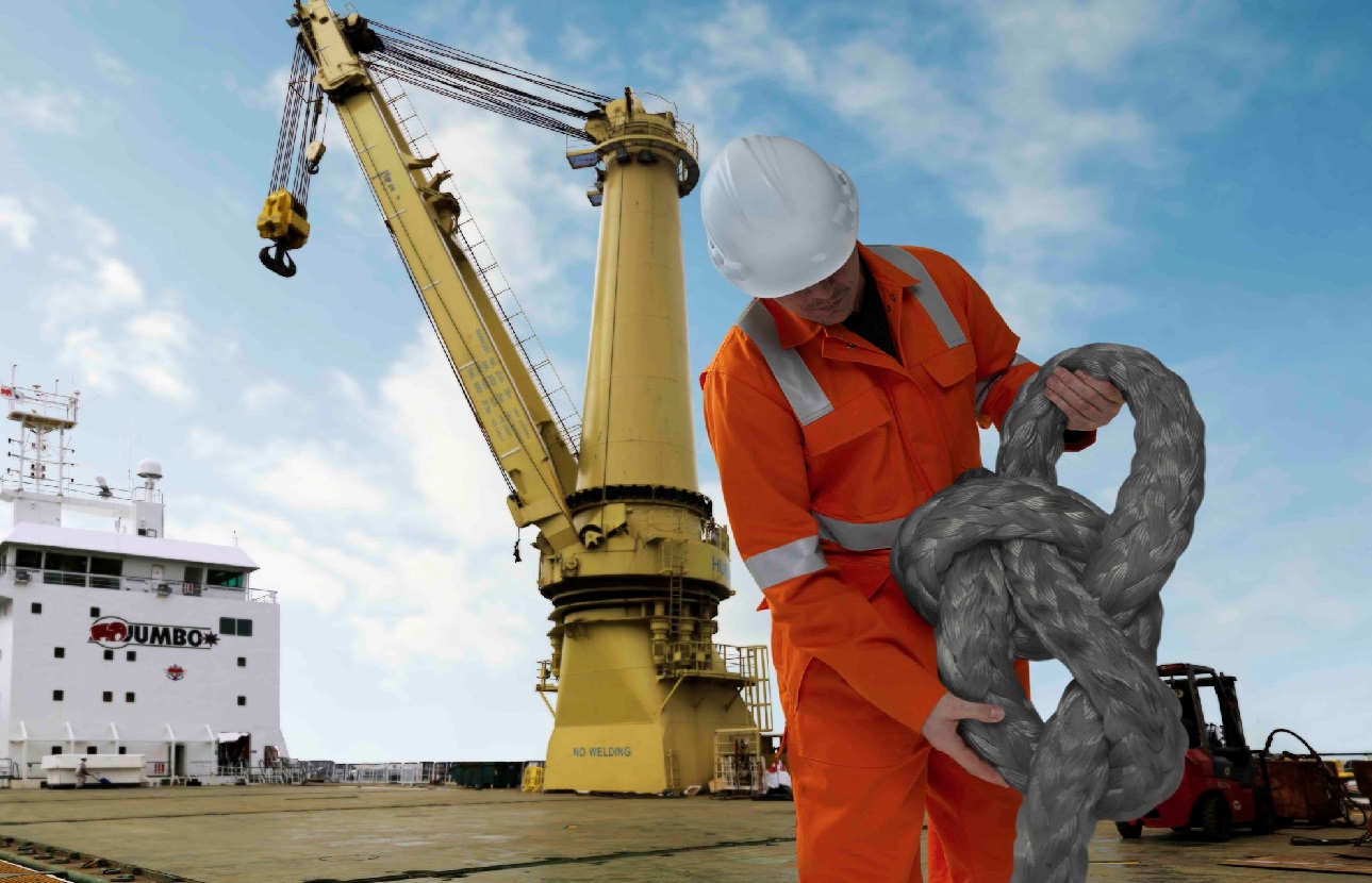 طنابهای استفاده در صنایع دریانوردی از نخ داینیما