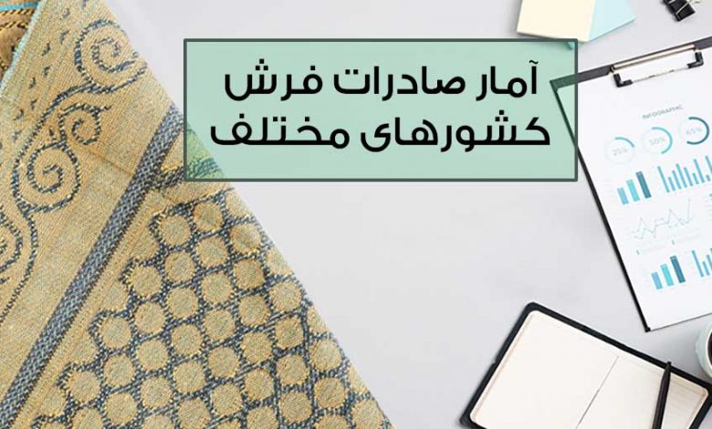 آمار صادرات فرش