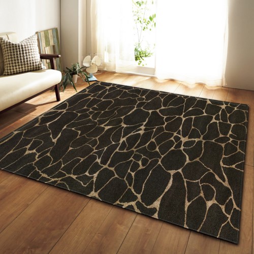 فرش تیره روی پارکت