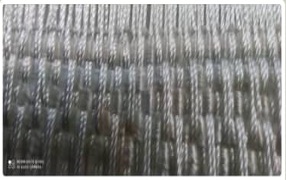 شکل 10: پشت پارچه دیبا