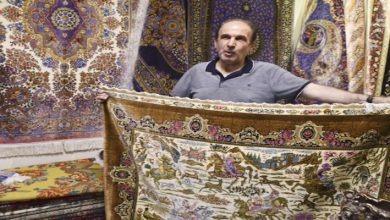 تصویر از چشم تولیدکنندگان قالیچه ایرانی به بازارهای ژاپن در سایه تحریمها